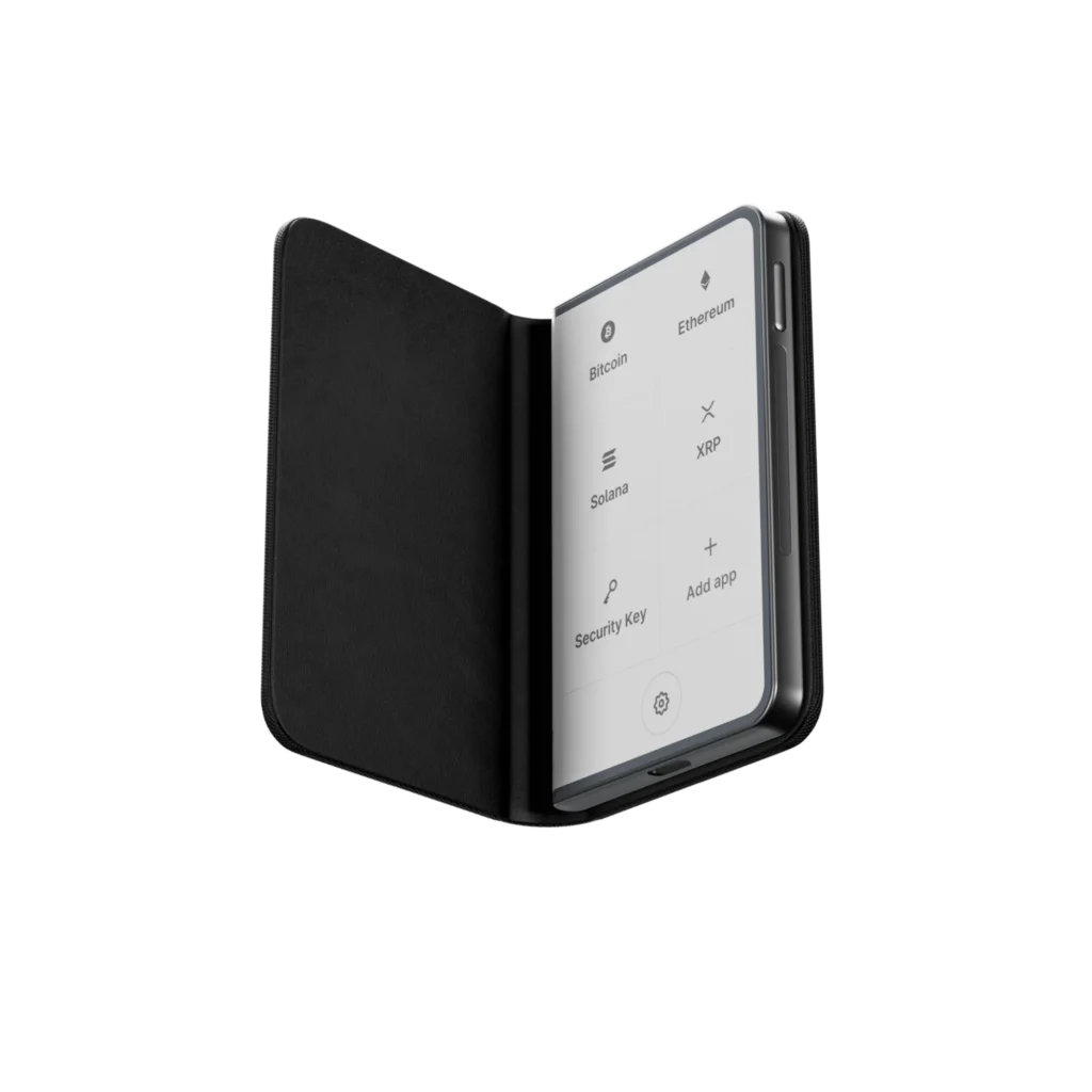 ארנק קריפטו Ledger Stax דיגיטלי מתקדם